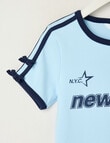 Switch Short Sleeve Sporty Baby Tee, Baby Blue product photo View 03 S