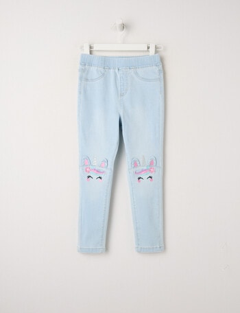 Mac & Ellie Unicorn Jegging, Light Blue product photo