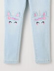 Mac & Ellie Unicorn Jegging, Light Blue product photo View 02 S