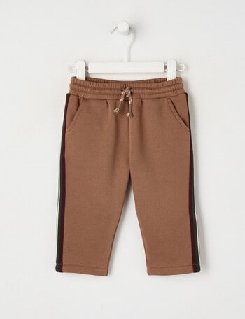 Teeny Weeny Fleece Track Pant, Tea stain product photo