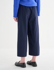 Jigsaw Yuki Seersucker Pants, Navy product photo View 02 S