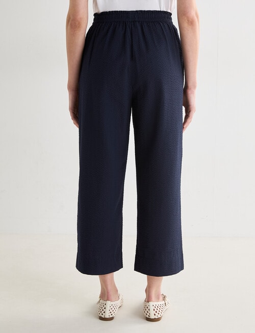 Jigsaw Yuki Seersucker Pants, Navy product photo View 02 L