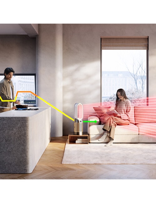 Dyson HP12 Purifier Hot+Cool HP2 De-Nox Purifying Fan Heater, 546294-01 product photo View 10 L