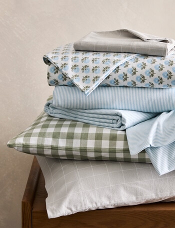 Haven Flannelette Print Sheet Set Range product photo