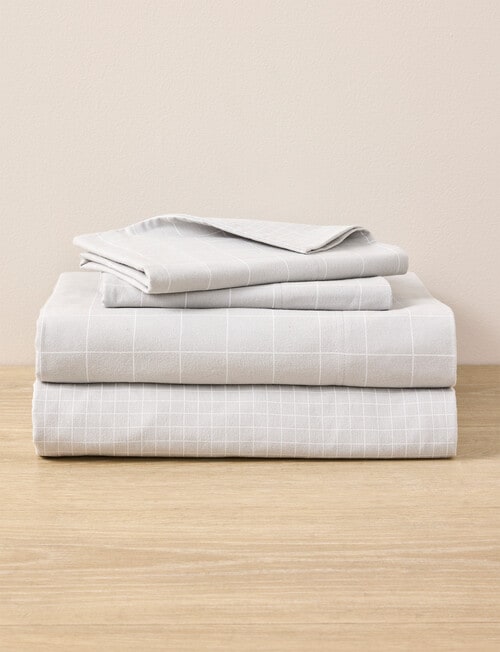 Haven Flannelette Print Sheet Set Range product photo View 03 L