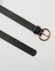 Boston + Bailey Thin Belt, Black product photo View 02 S