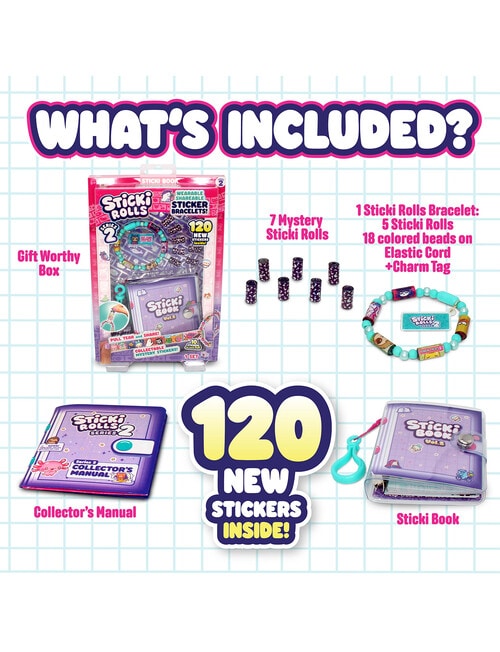 Sticki Rolls Sticki Book, Series 2 product photo View 06 L