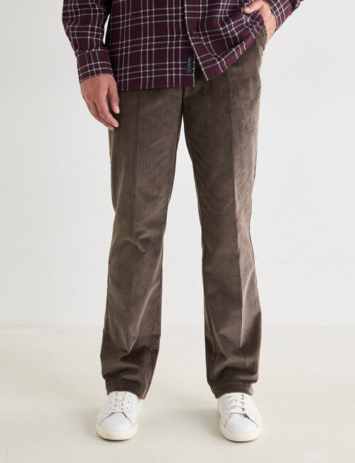 Chisel Cord Pants, Brown product photo
