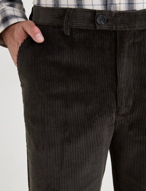 Chisel Cord Pants, Charcoal product photo View 04 L