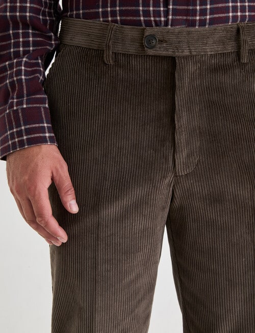 Chisel Cord Pants, Brown product photo View 04 L