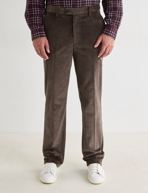 Chisel Cord Pants, Brown product photo View 05 L