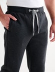Chisel Side Panel Trackpant, Charcoal Marle product photo View 05 S