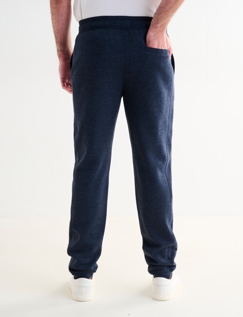 Chisel Side Panel Trackpant, Navy Marle product photo View 02 L
