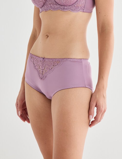 Caprice Lily Full Brief, Dusky Orchid product photo