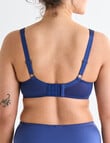 Caprice Milano Underwire Bra, Navy Peony, D-F product photo View 02 S