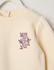Teeny Weeny Play Time Embroidery Top, White product photo View 02 S