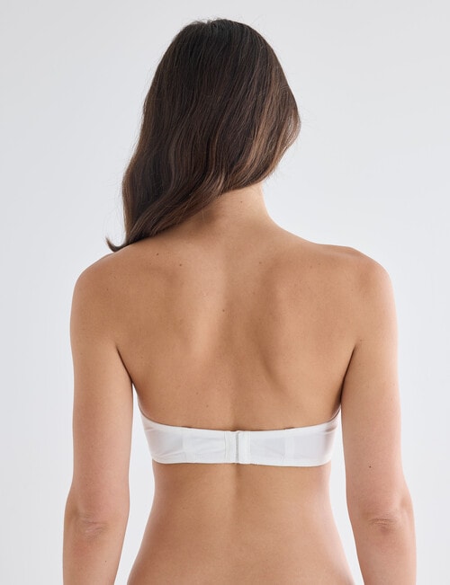 backless dress hair up or down 50292 Strapless Half Cup Bra B C D DD
