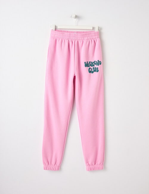 Switch Weekend Club Jogger Trackpant, Bubblegum product photo