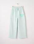Switch Weekend Club Wide Leg Trackpant, Mint product photo