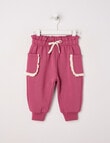Teeny Weeny Play Time Fleece Trackpant, Pink product photo