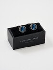 Laidlaw + Leeds Cufflink, Silver product photo View 03 S