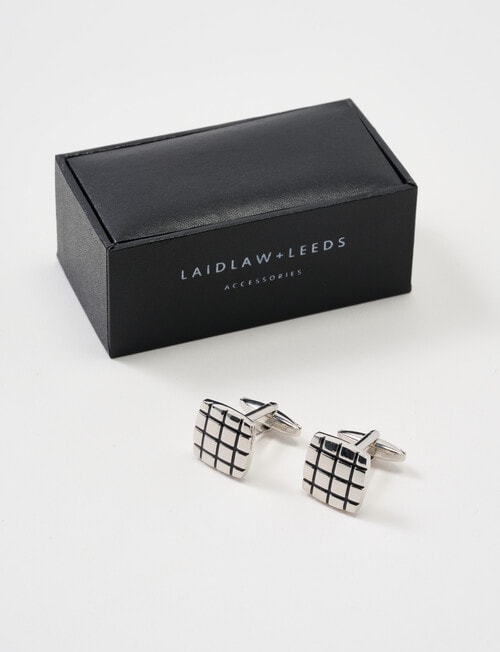 Laidlaw + Leeds Cufflink, Silver product photo