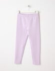 Mac & Ellie Full Length Cosy Fleece Leggings, Lilac product photo