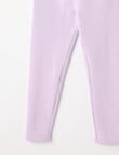 Mac & Ellie Full Length Cosy Fleece Leggings, Lilac product photo View 02 S