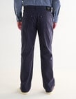 Line 7 Kerry Stretch Canvas Pants, Navy product photo View 02 S
