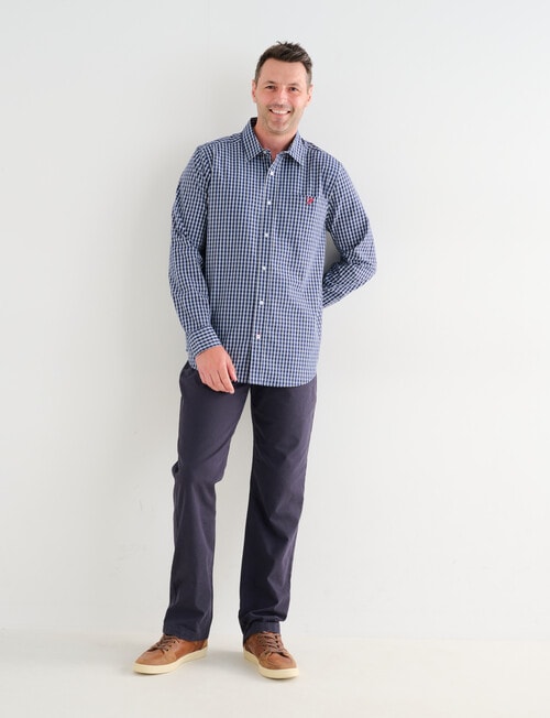 Line 7 Kerry Stretch Canvas Pants, Navy product photo View 03 L