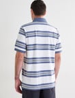 Line 7 Atlas Short Sleeve Polo Shirt, White product photo View 02 S