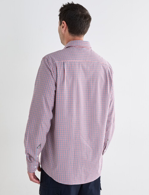 Line 7 Spencer Long Sleeve Shirt, Red product photo View 02 L