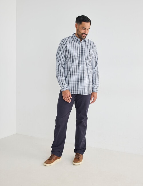 Line 7 Cairo Long Sleeve Shirt, Grey product photo View 03 L