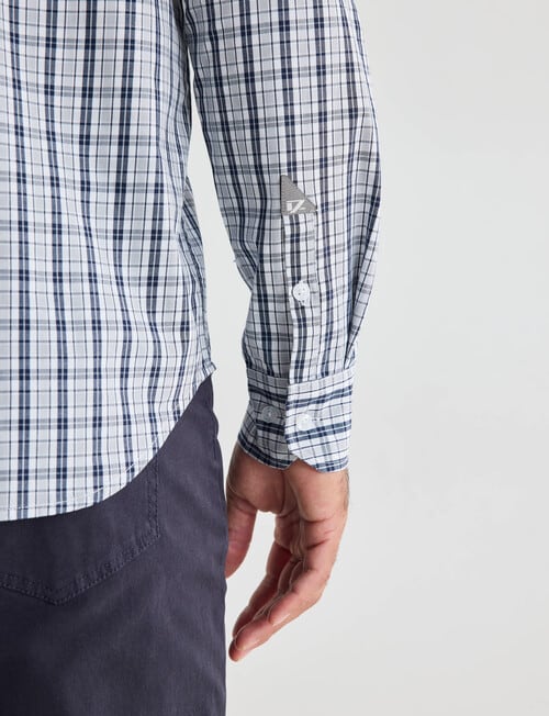 Line 7 Cairo Long Sleeve Shirt, Grey product photo View 05 L