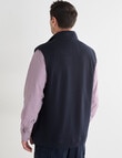 Line 7 Farley Fleece Vest, Navy product photo View 02 S