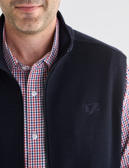 Line 7 Farley Fleece Vest, Navy product photo View 04 L