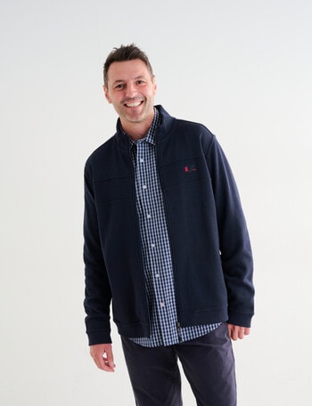Line 7 Hank Full Zip Fleece, Navy product photo