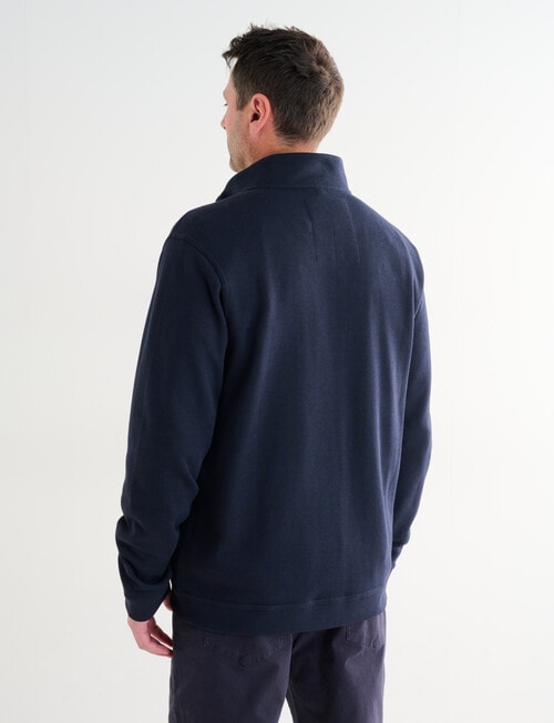 Line 7 Hank Full Zip Fleece, Navy product photo View 02 L