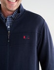 Line 7 Hank Full Zip Fleece, Navy product photo View 04 S