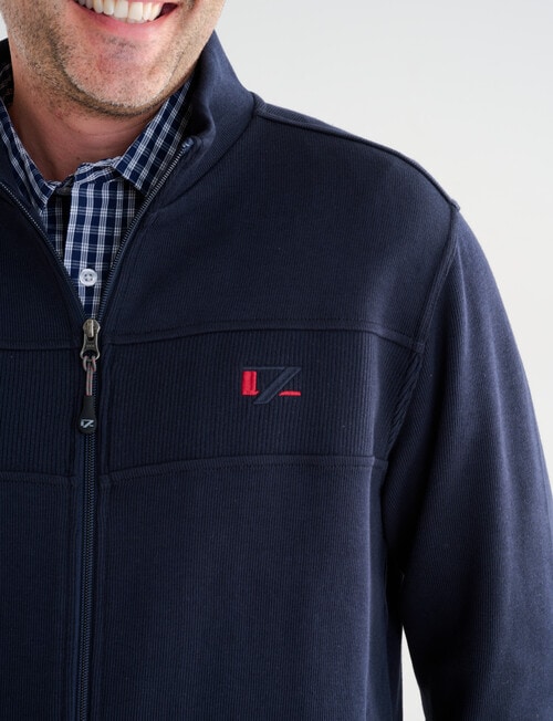 Line 7 Hank Full Zip Fleece, Navy product photo View 04 L