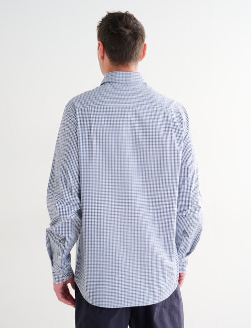 Line 7 Charlie Long Sleeve Shirt, White product photo View 02 L