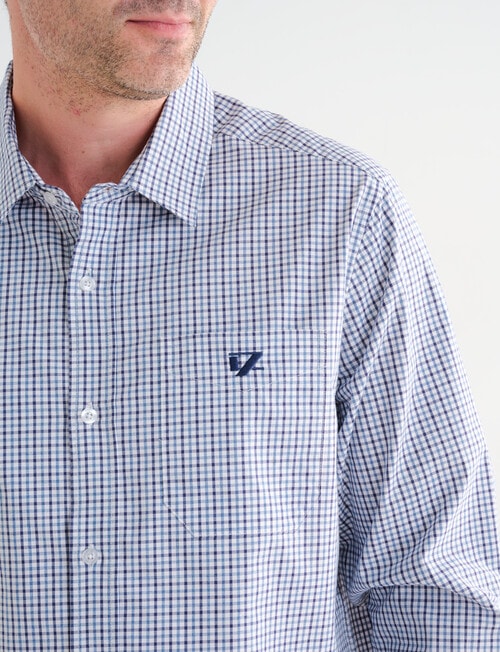 Line 7 Charlie Long Sleeve Shirt, White product photo View 05 L