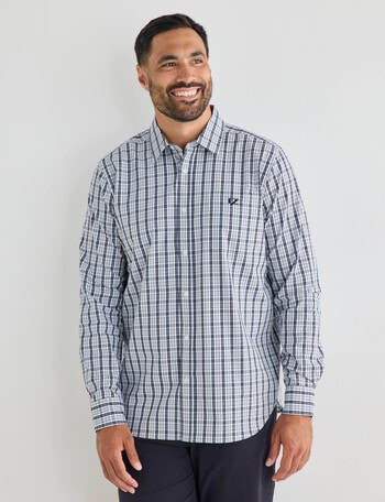 Line 7 Cairo Long Sleeve Shirt, Grey product photo