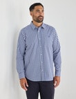 Line 7 Ivan Long Sleeve Shirt, Navy product photo View 05 S