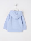Teeny Weeny Merino Hoodie, Moonstone Blue product photo View 02 S