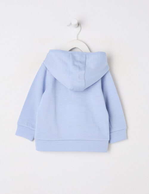 Teeny Weeny Merino Hoodie, Moonstone Blue product photo View 02 L