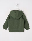 Teeny Weeny Merino Hoodie, Sea Kelp product photo View 02 S