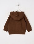 Teeny Weeny Merino Hoodie, Sepia product photo View 02 S