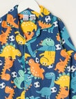 Sleep Mode Dino Skills Flannel PJ Set, Multicoloured, 2-8 product photo View 02 S