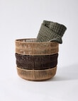 M&Co Duo Tone Basket, 30cm product photo